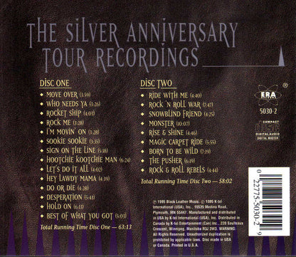 John Kay & Steppenwolf : Live At 25 (2xCD, Album)