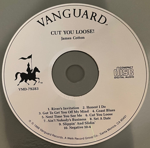 James Cotton : Cut You Loose! (CD, Album, RE)