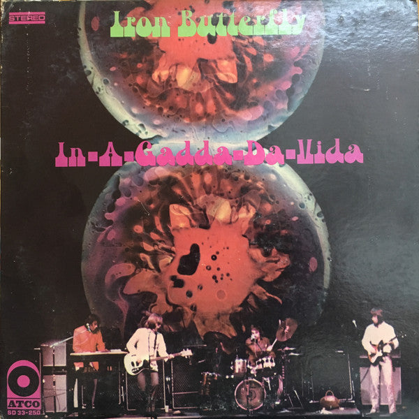 Iron Butterfly : In-A-Gadda-Da-Vida (LP, Album, Club, RP)