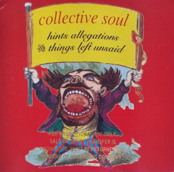 Collective Soul : Hints Allegations & Things Left Unsaid (CD, Album, Promo)
