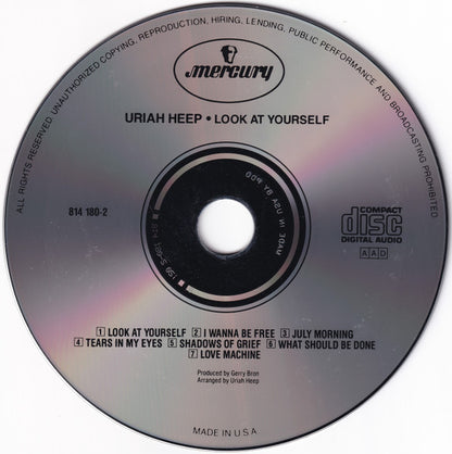 Uriah Heep : Look At Yourself (CD, Album, RE, PDO)