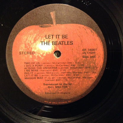 The Beatles : Let It Be (LP, Album, LA )
