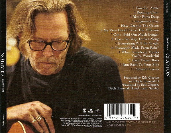 Eric Clapton : Clapton (CD, Album)