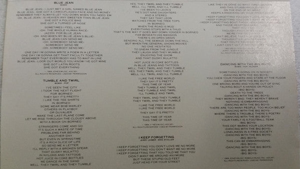 David Bowie : Tonight (Cass, Album, Club)