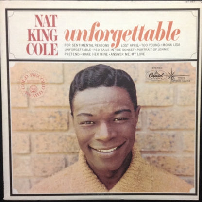 Nat King Cole : Unforgettable (LP, Album, RE)