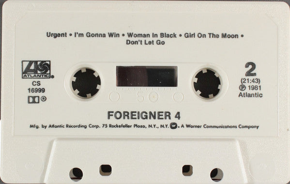 Foreigner : 4 (Cass, Album)