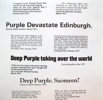 Deep Purple : Who Do We Think We Are (CD, Album, Club, RE)
