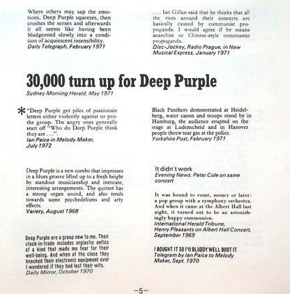 Deep Purple : Who Do We Think We Are (CD, Album, Club, RE)
