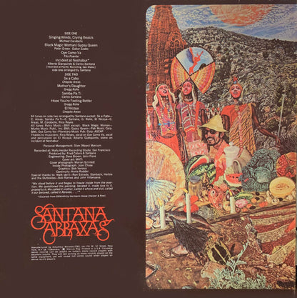 Santana : Abraxas (LP, Album, Ter)
