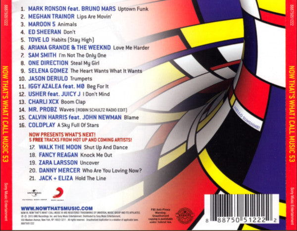 Various : Now That's What I Call Music! 53 (CD, Comp)