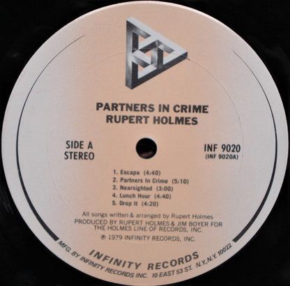 Rupert Holmes : Partners In Crime (LP, Album, Club)