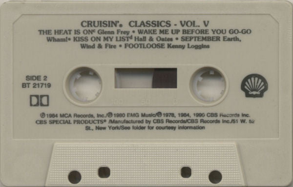 Various : Cruisin' Classics Vol. V (Cass, Comp, Dol)