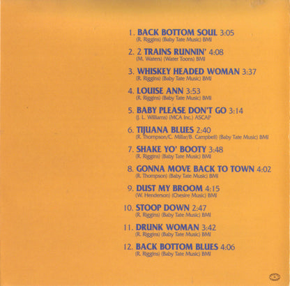 Harmonica Slim (3) : Back Bottom Blues (CD, Album)