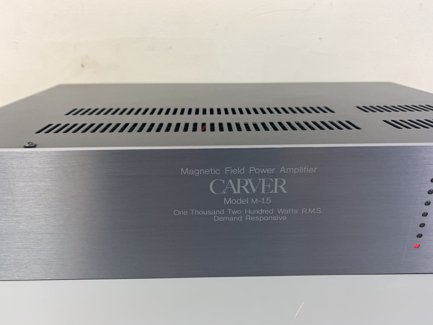 Carver Model 1.5 Power Amp