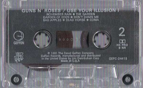 Guns N' Roses : Use Your Illusion I (Cass, Album, Cle)