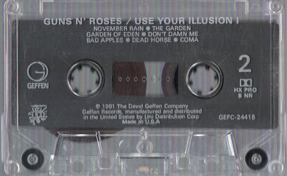 Guns N' Roses : Use Your Illusion I (Cass, Album, Cle)