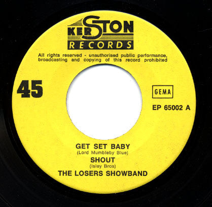 The Losers Showband : Get Set (7", EP)