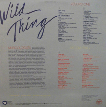 Various : Wild Thing (2xLP, Album, Comp)