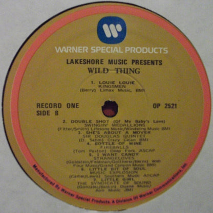 Various : Wild Thing (2xLP, Album, Comp)