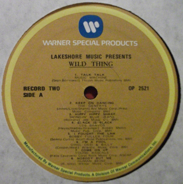 Various : Wild Thing (2xLP, Album, Comp)