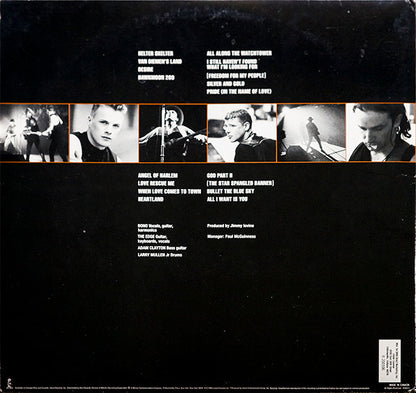 U2 : Rattle And Hum (2xLP, Album, Club, BMG)