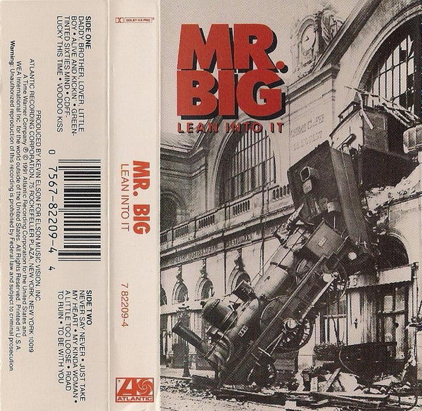 Mr. Big : Lean Into It (Cass, Album, SR,)