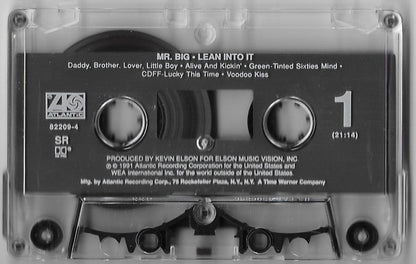 Mr. Big : Lean Into It (Cass, Album, SR,)