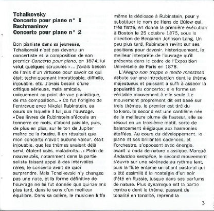 Tchaikovsky*, Rachmaninov* - Leningrad Philharmonic Orchestra - Mikhaïl Rudy, Mariss Jansons : Concerto Pour Piano No 1 - Concerto Pour Piano No 2 (CD)
