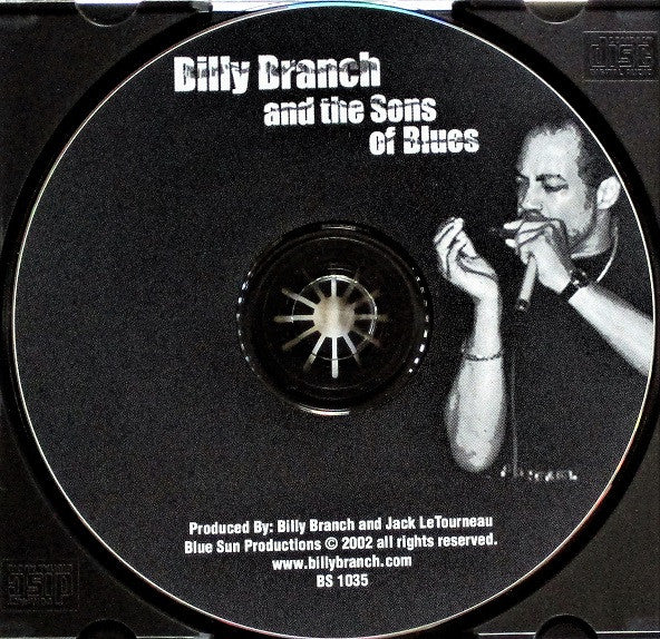 Billy Branch And The Sons Of Blues Featuring Carlos Johnson : Billy Branch And The Sons Of Blues (CD, Album)