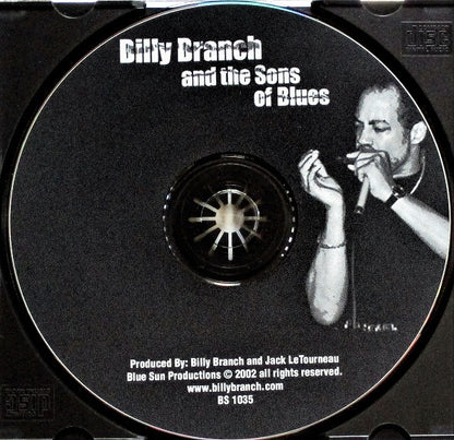 Billy Branch And The Sons Of Blues Featuring Carlos Johnson : Billy Branch And The Sons Of Blues (CD, Album)