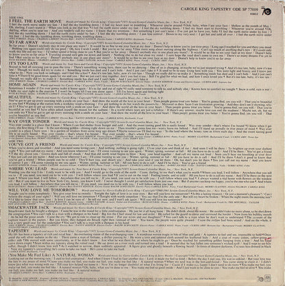 Carole King : Tapestry (LP, Album, Club, Jac)