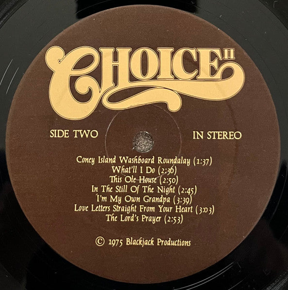 Dealer's Choice (3) : Choice II (LP, Album)