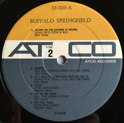 Buffalo Springfield : Buffalo Springfield (LP, Album, Mono, RE)
