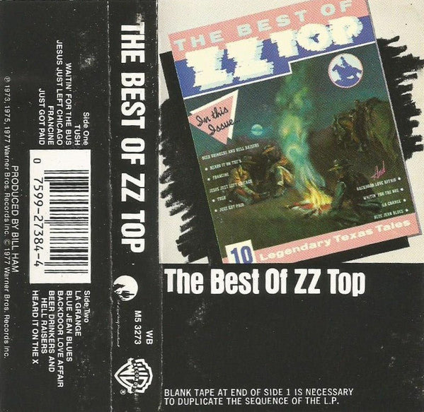 ZZ Top : The Best Of ZZ Top (Cass, Comp, RE, Cle)