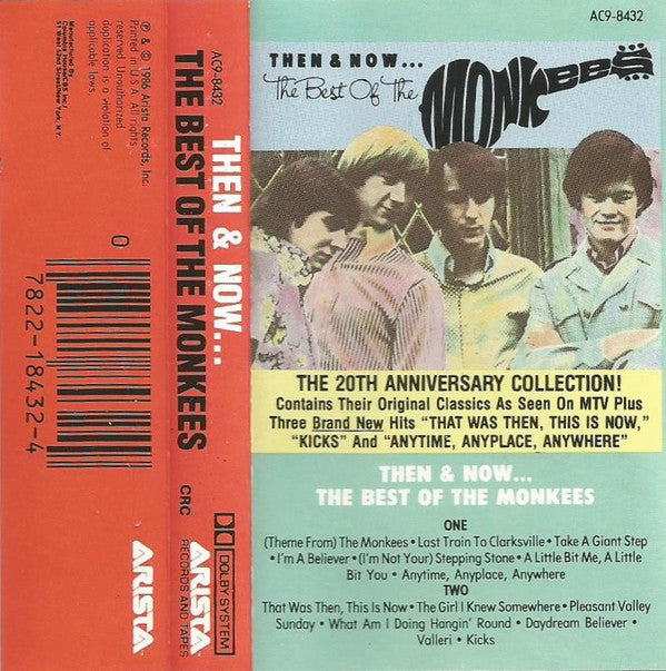The Monkees : Then & Now... The Best Of The Monkees (Cass, Comp, Club)