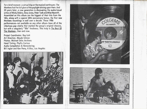 The Monkees : Then & Now... The Best Of The Monkees (Cass, Comp, Club)