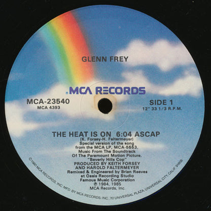 Glenn Frey : The Heat Is On (12")