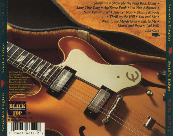 Snooks Eaglin : Soul's Edge (CD, Album)