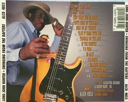 Long John Hunter : Swinging From The Rafters (CD, Album)