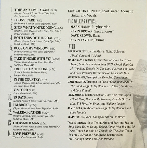 Long John Hunter : Swinging From The Rafters (CD, Album)