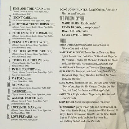 Long John Hunter : Swinging From The Rafters (CD, Album)