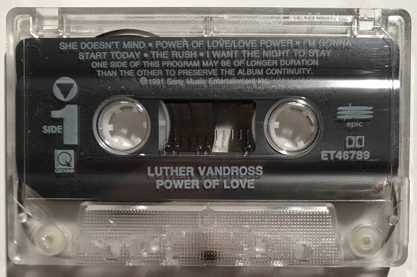 Luther Vandross : Power Of Love (Cass, Album, Dol)