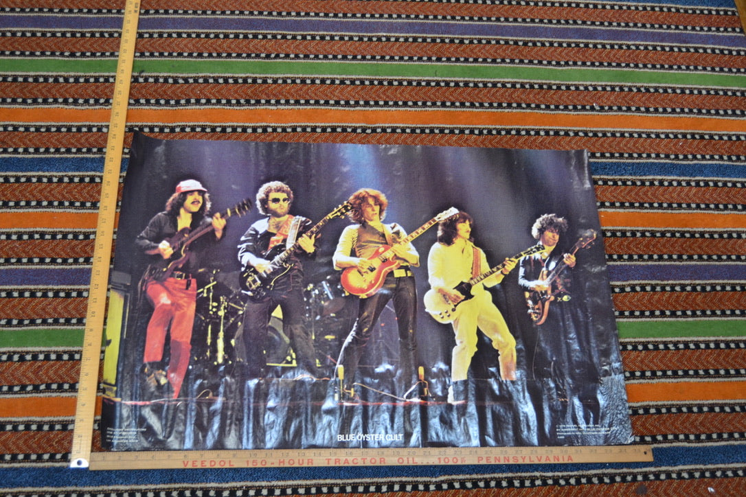 Blue Oyster Cult Poster 35x25 inch
