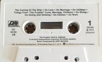 Khalil Gibran Featuring Richard Harris : The Prophet (Cass, Album)