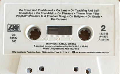 Khalil Gibran Featuring Richard Harris : The Prophet (Cass, Album)