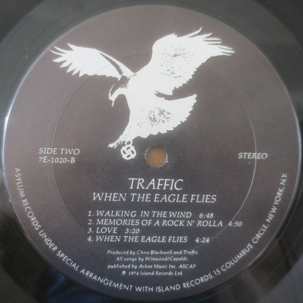 Traffic : When The Eagle Flies (LP, Album, Ter)