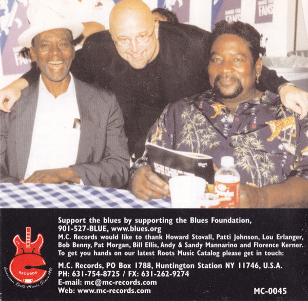Big Jack Johnson With Kim Wilson And Special Guest Pinetop Perkins : The Memphis Barbecue Sessions (CD, Album)