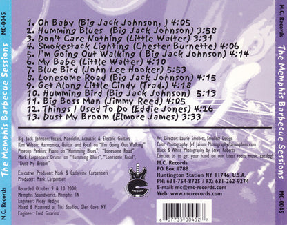 Big Jack Johnson With Kim Wilson And Special Guest Pinetop Perkins : The Memphis Barbecue Sessions (CD, Album)