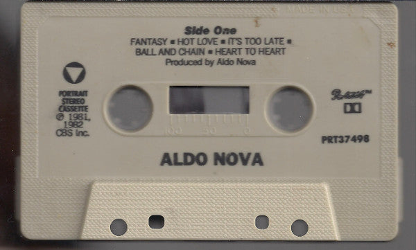 Aldo Nova : Aldo Nova (Cass, Album)