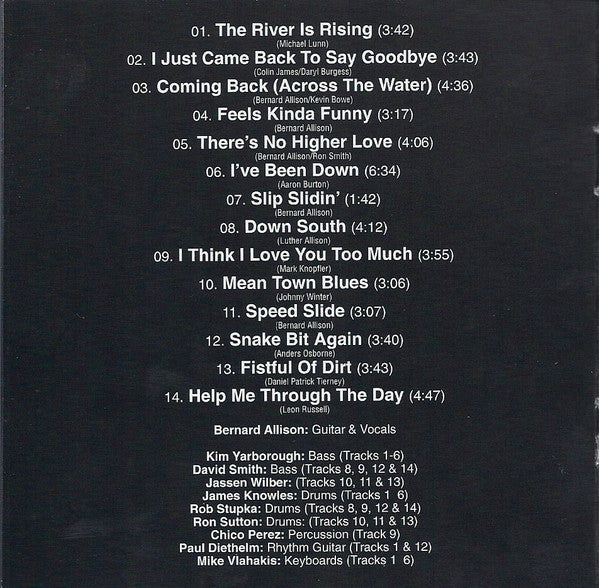 Bernard Allison : The River's Rising (CD, Comp)